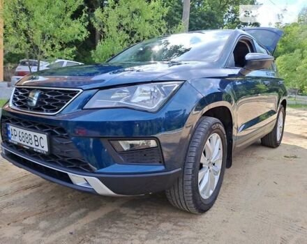 Синий Сеат Ateca, объемом двигателя 1.6 л и пробегом 210 тыс. км за 17600 $, фото 12 на Automoto.ua