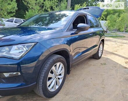 Синій Сеат Ateca, об'ємом двигуна 1.6 л та пробігом 210 тис. км за 17600 $, фото 11 на Automoto.ua