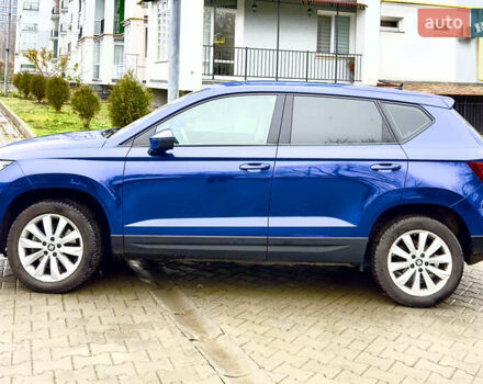 Синий Сеат Ateca, объемом двигателя 1.4 л и пробегом 60 тыс. км за 19200 $, фото 5 на Automoto.ua