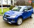 Синий Сеат Ateca, объемом двигателя 1.4 л и пробегом 60 тыс. км за 19200 $, фото 2 на Automoto.ua