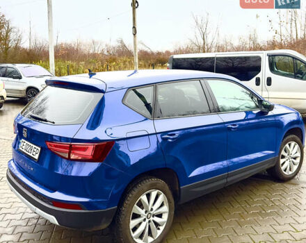 Синий Сеат Ateca, объемом двигателя 1.4 л и пробегом 60 тыс. км за 19200 $, фото 8 на Automoto.ua