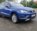 Синий Сеат Ateca, объемом двигателя 1.4 л и пробегом 72 тыс. км за 17950 $, фото 1 на Automoto.ua