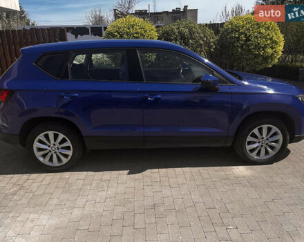 Синий Сеат Ateca, объемом двигателя 1.6 л и пробегом 35 тыс. км за 13900 $, фото 8 на Automoto.ua