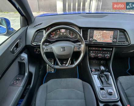 Синий Сеат Ateca, объемом двигателя 2 л и пробегом 196 тыс. км за 21800 $, фото 24 на Automoto.ua