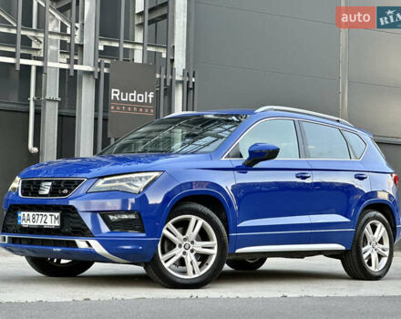 Синий Сеат Ateca, объемом двигателя 2 л и пробегом 196 тыс. км за 21800 $, фото 5 на Automoto.ua