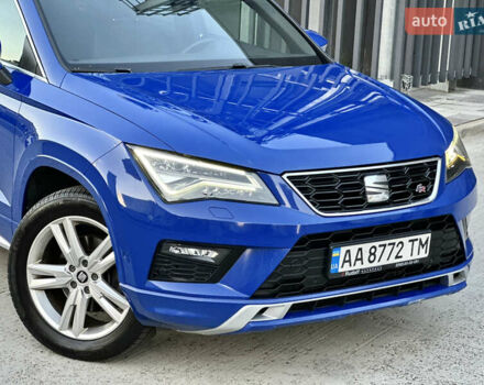 Синий Сеат Ateca, объемом двигателя 2 л и пробегом 196 тыс. км за 21800 $, фото 7 на Automoto.ua