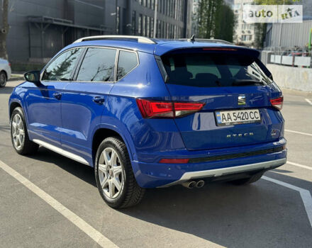 Синій Сеат Ateca, об'ємом двигуна 1.97 л та пробігом 67 тис. км за 25000 $, фото 7 на Automoto.ua