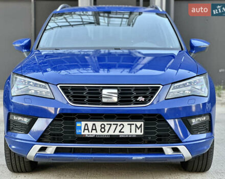 Синий Сеат Ateca, объемом двигателя 2 л и пробегом 196 тыс. км за 21800 $, фото 11 на Automoto.ua