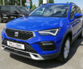 Синій Сеат Ateca, об'ємом двигуна 1.5 л та пробігом 11 тис. км за 23060 $, фото 1 на Automoto.ua