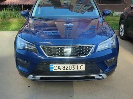 Синій Сеат Ateca, об'ємом двигуна 1.6 л та пробігом 243 тис. км за 17500 $, фото 1 на Automoto.ua