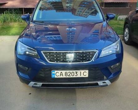 Синій Сеат Ateca, об'ємом двигуна 1.6 л та пробігом 243 тис. км за 17500 $, фото 1 на Automoto.ua