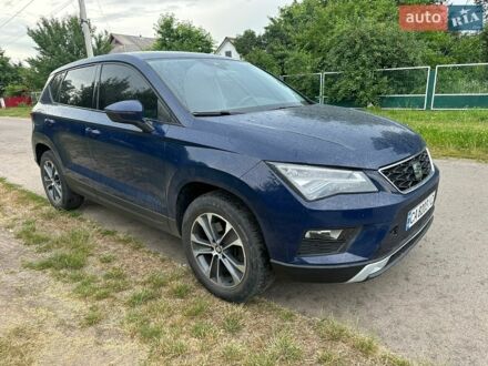 Синій Сеат Ateca, об'ємом двигуна 1.6 л та пробігом 250 тис. км за 12999 $, фото 1 на Automoto.ua
