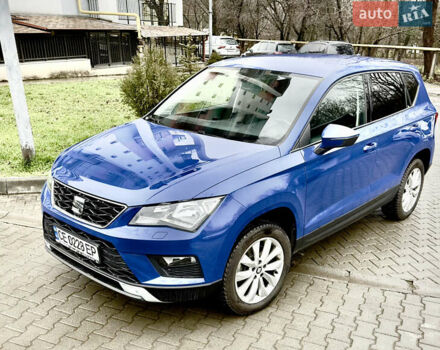 Синій Сеат Ateca, об'ємом двигуна 1.4 л та пробігом 60 тис. км за 19200 $, фото 1 на Automoto.ua