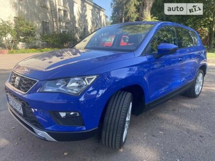 Сеат Ateca 2018 у Калуше на Automoto.ua Синій Сеат Ateca, об'ємом двигуна 1.4 л та пробігом 40 тис. км за 22700 $, фото 1 на Automoto.ua