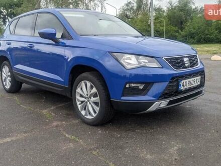 Сеат Ateca 2018 в Кривом Роге на Automoto.ua Синий Сеат Ateca, объемом двигателя 1.4 л и пробегом 72 тыс. км за 17950 $, фото 1 на Automoto.ua