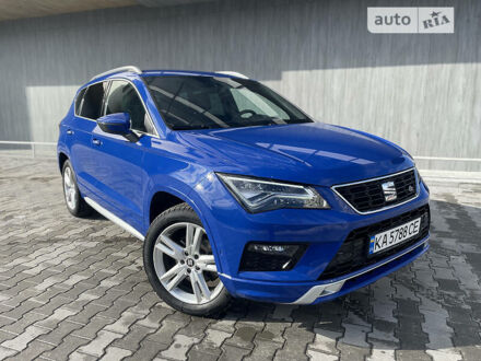 Сеат Ateca 2019 в Хмельницком на Automoto.ua Синий Сеат Ateca, объемом двигателя 2 л и пробегом 50 тыс. км за 29999 $, фото 1 на Automoto.ua