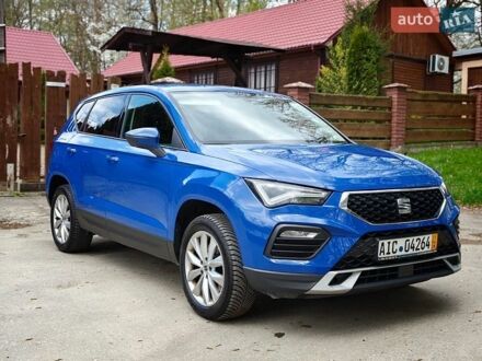 Синий Сеат Ateca, объемом двигателя 1.97 л и пробегом 197 тыс. км за 23000 $, фото 1 на Automoto.ua