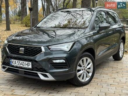 Сеат Ateca 2021 в Киеве на Automoto.ua Зеленый Сеат Ateca, объемом двигателя 1.97 л и пробегом 14 тыс. км за 24800 $, фото 1 на Automoto.ua