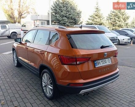 Помаранчевий Сеат Ateca, об'ємом двигуна 1.4 л та пробігом 69 тис. км за 20900 $, фото 6 на Automoto.ua