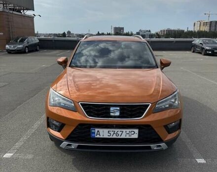 Оранжевый Сеат Ateca, объемом двигателя 1.4 л и пробегом 154 тыс. км за 20300 $, фото 3 на Automoto.ua