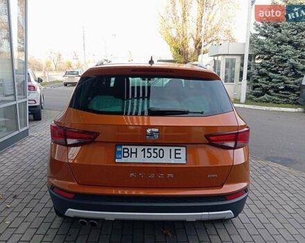 Помаранчевий Сеат Ateca, об'ємом двигуна 1.4 л та пробігом 69 тис. км за 20900 $, фото 5 на Automoto.ua