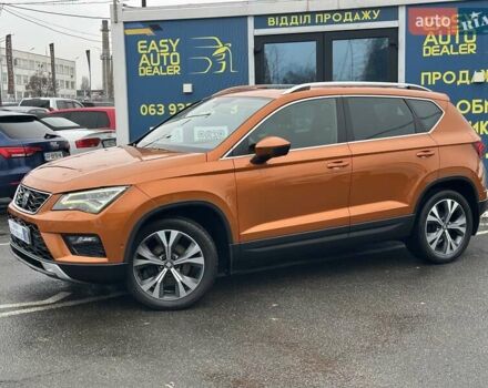 Оранжевый Сеат Ateca, объемом двигателя 1.4 л и пробегом 147 тыс. км за 20990 $, фото 7 на Automoto.ua