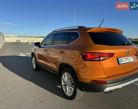 Оранжевый Сеат Ateca, объемом двигателя 1.97 л и пробегом 208 тыс. км за 21300 $, фото 6 на Automoto.ua