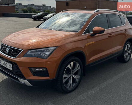 Оранжевый Сеат Ateca, объемом двигателя 1.4 л и пробегом 154 тыс. км за 20300 $, фото 1 на Automoto.ua