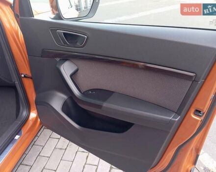 Помаранчевий Сеат Ateca, об'ємом двигуна 1.4 л та пробігом 69 тис. км за 20900 $, фото 27 на Automoto.ua