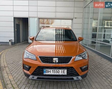 Помаранчевий Сеат Ateca, об'ємом двигуна 1.4 л та пробігом 69 тис. км за 20900 $, фото 1 на Automoto.ua