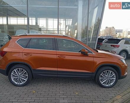 Помаранчевий Сеат Ateca, об'ємом двигуна 1.4 л та пробігом 69 тис. км за 20900 $, фото 3 на Automoto.ua
