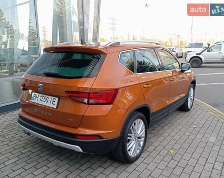 Оранжевый Сеат Ateca, объемом двигателя 1.4 л и пробегом 69 тыс. км за 20200 $, фото 4 на Automoto.ua