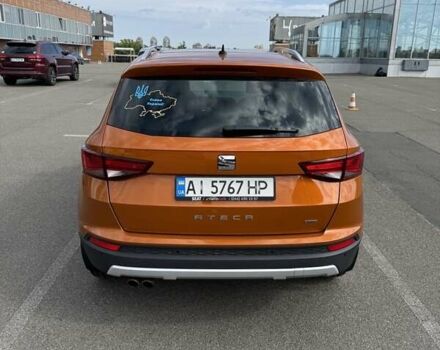Оранжевый Сеат Ateca, объемом двигателя 1.4 л и пробегом 154 тыс. км за 20300 $, фото 2 на Automoto.ua