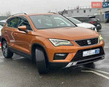 Оранжевый Сеат Ateca, объемом двигателя 1.4 л и пробегом 147 тыс. км за 20990 $, фото 2 на Automoto.ua