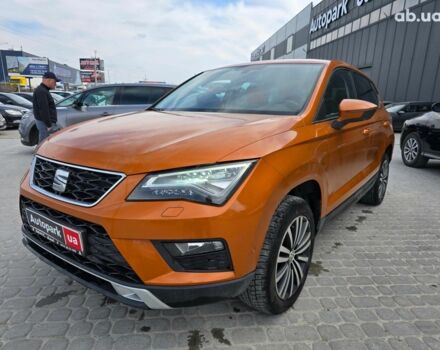Помаранчевий Сеат Ateca, об'ємом двигуна 1.4 л та пробігом 47 тис. км за 23990 $, фото 1 на Automoto.ua