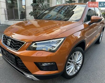Помаранчевий Сеат Ateca, об'ємом двигуна 1.6 л та пробігом 53 тис. км за 23500 $, фото 1 на Automoto.ua