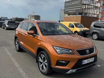 Оранжевый Сеат Ateca, объемом двигателя 1.4 л и пробегом 154 тыс. км за 20300 $, фото 1 на Automoto.ua