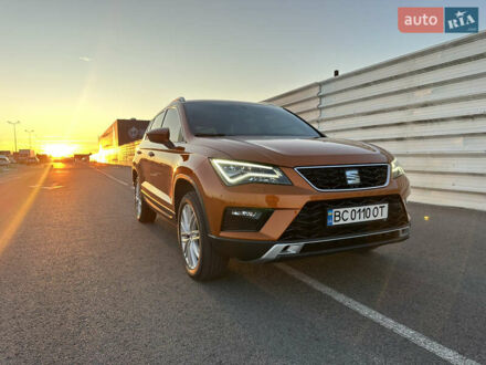 Оранжевый Сеат Ateca, объемом двигателя 1.97 л и пробегом 208 тыс. км за 21300 $, фото 1 на Automoto.ua