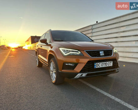 Помаранчевий Сеат Ateca, об'ємом двигуна 1.97 л та пробігом 208 тис. км за 21300 $, фото 1 на Automoto.ua