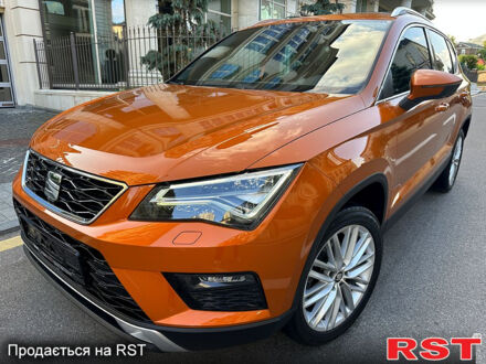 Сеат Ateca 2019 у Києві на Automoto.ua Помаранчевий Сеат Ateca, об'ємом двигуна 1.6 л та пробігом 49 тис. км за 26900 $, фото 1 на Automoto.ua