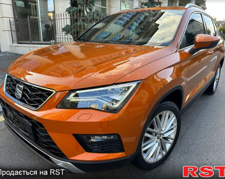Помаранчевий Сеат Ateca, об'ємом двигуна 1.6 л та пробігом 49 тис. км за 26900 $, фото 1 на Automoto.ua