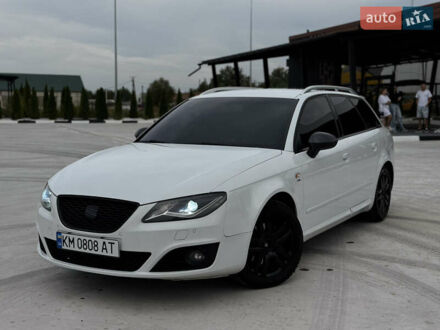 Белый Сеат Exeo ST, объемом двигателя 1.97 л и пробегом 229 тыс. км за 9333 $, фото 1 на Automoto.ua