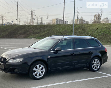 Чорний Сеат Exeo ST, об'ємом двигуна 2 л та пробігом 170 тис. км за 9200 $, фото 4 на Automoto.ua