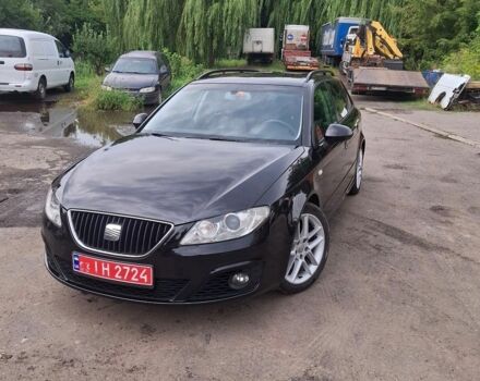 Черный Сеат Exeo ST, объемом двигателя 2 л и пробегом 282 тыс. км за 8100 $, фото 1 на Automoto.ua