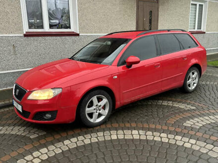 Красный Сеат Exeo ST, объемом двигателя 2 л и пробегом 346 тыс. км за 5999 $, фото 1 на Automoto.ua