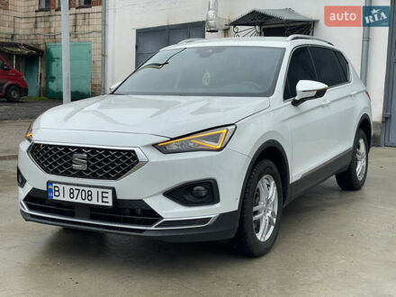 Белый Сеат Tarraco, объемом двигателя 2 л и пробегом 201 тыс. км за 26500 $, фото 1 на Automoto.ua