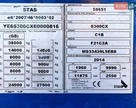 Синий СТАС S 300CX, объемом двигателя 0 л и пробегом 400 тыс. км за 30200 $, фото 11 на Automoto.ua