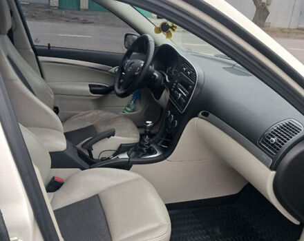 Белый Сааб 9-3, объемом двигателя 2 л и пробегом 277 тыс. км за 5700 $, фото 6 на Automoto.ua