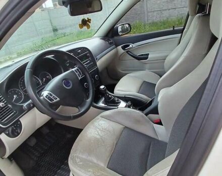 Білий Сааб 9-3, об'ємом двигуна 2 л та пробігом 275 тис. км за 5800 $, фото 16 на Automoto.ua