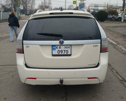 Белый Сааб 9-3, объемом двигателя 2 л и пробегом 277 тыс. км за 5700 $, фото 1 на Automoto.ua